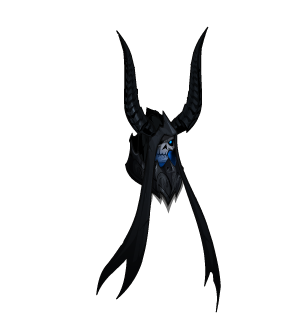 Immortal Lich King Hooded Horns