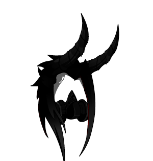 Obsidian Infernal Horns