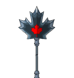 Iron Maple Leaf Axe