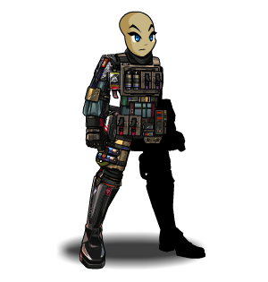 Apocalyptic Desert Warrior male