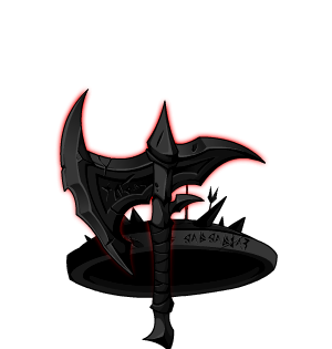 Enchanted Nox Terror Axe and Shield