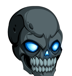 Underworld Barbarian Skull