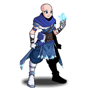 Frigid FrozenFlame Warrior male