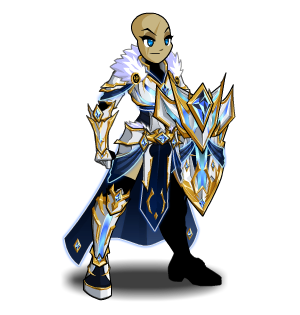 Royal Winter Shield Paladin male