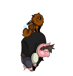 Ham Solo And Chew Bark