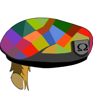 Rainbow Beret