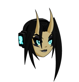 Cyber NeOni Headphones Visage