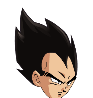 Vegeta Hair