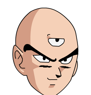 Tenshinhan Hair