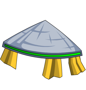 Silver Cyborg Monk Hat