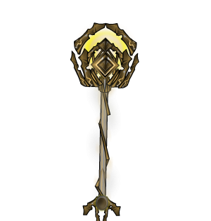 Dual Key Staff for Another World