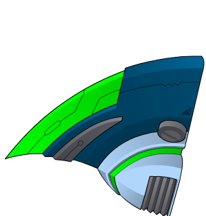 Mechalodon Hydra-Fin