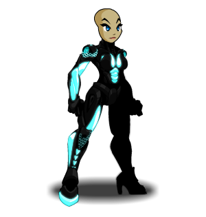 Cyber Ebilcorp Muscles male