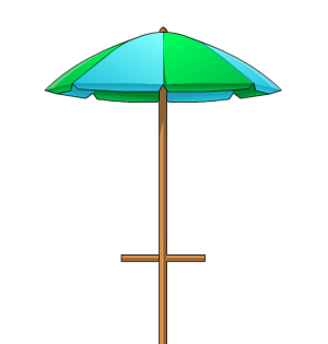 Beach Umbrella Lance