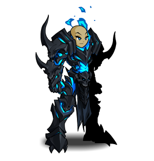 Burning WarForge Tank male