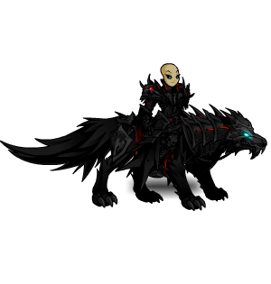 Underworld Dark Wolf Rider male