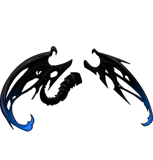 Obsidian WyvernLord Wings + Tail