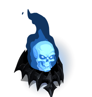 Warbring's Blazing Skull Helm