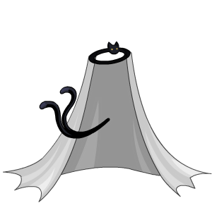 Charming Gothic Neko Veil