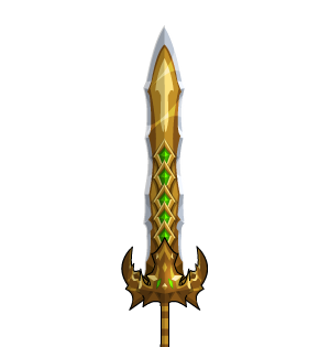 King Alteon's Golden Blade