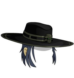 Dread Gunslinger Hat Locks
