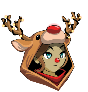 Red-Nosed Reindeer Visage