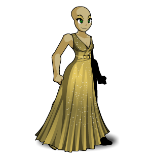 Gold Party Outfit male