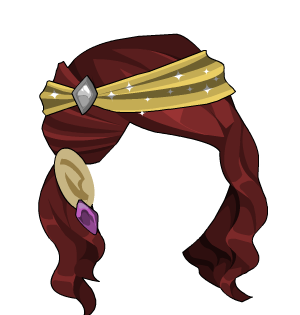 Gold Party Locks + Band