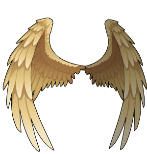 Heavenly Gold Wings