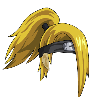 Deidara Hair