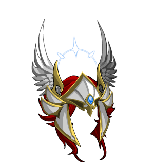 Sanctifed Sentinel's Winged Visor