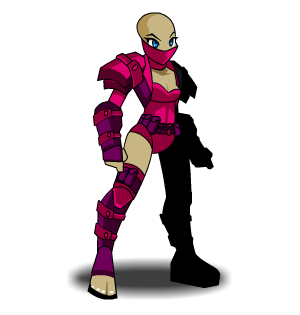Pink Rogue Armor male