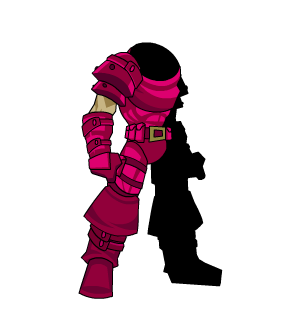 Pink Rogue Armor male