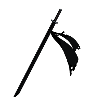 Shadow Blade Shinobi Sword Back