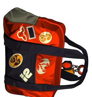 Racetrack Tool Bag and Keys