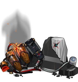 Desert Apocalypse Debris Floor Item