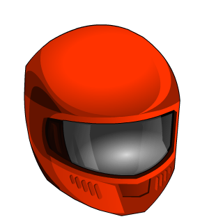 Red Racer Helm