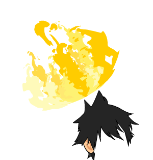 Blazing Naval Hair