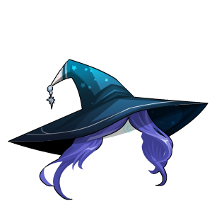 MoonLight Witch Hat Locks