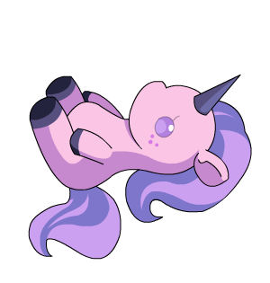 Midnight Unicorn Plushie