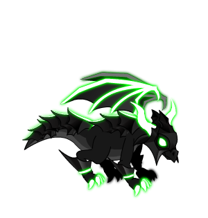 Shadow Autumn Baby Dragon