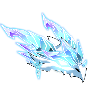 PermaFrost Dragon Helm