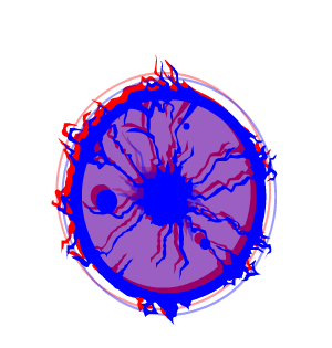 Gojo Red and Blue Orb