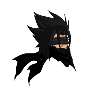 Black Flame Dragon's Scarfed Helm