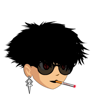 Tapered Hairstyle + Cig