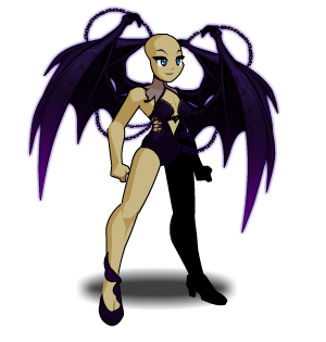 Chaos Winged Assassin male