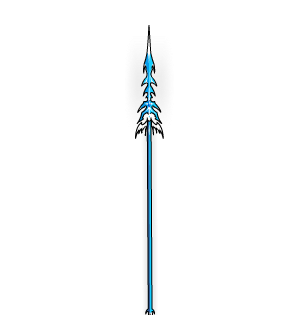 Sapphire Slayer's Spear
