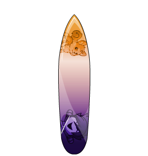 Enchanted Paladin + Pup Surfboard