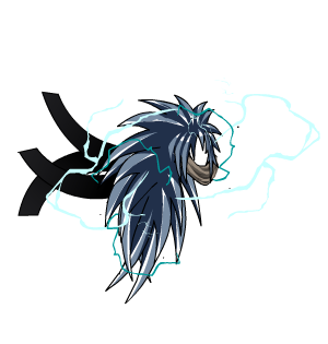 Thunder Lord Scarf Long Hair CC