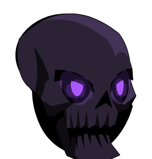 Dark Necropirate Skull